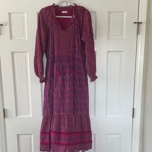 Roller Rabbit Augusta floral maxi dress